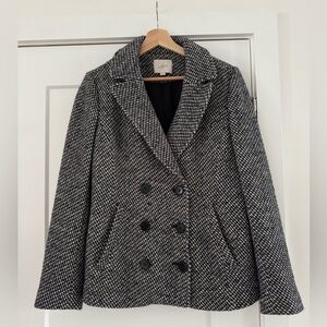 LOFT ✨ Women's Classic Wool Blend Pea Coat